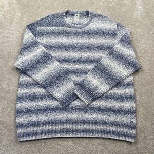 VRST Mens Relaxed Cozy Sweater Multi Navy Multi Size X Large